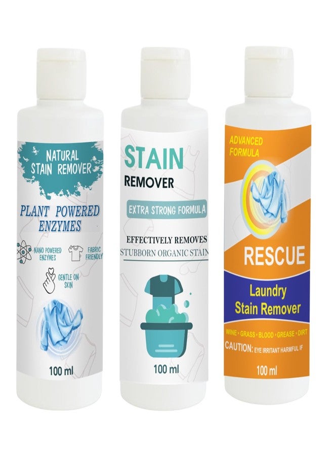 TOOVUS Stain Remover Combo Pack of Shirt, Doll and Orange Stain Remover | Multi-Surface Cleaning Solution for Clothes, Fabrics, Upholstery (100 g Each) - Image 1